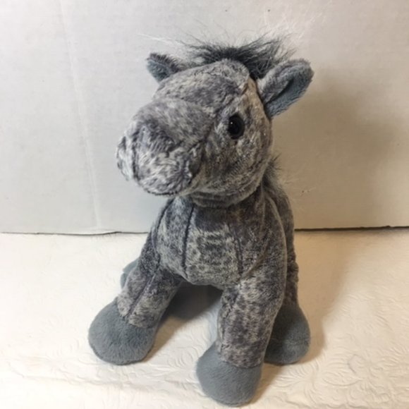 Ganz Webkinz Signature Plush Toy 10" Grey Arabian Horse Stuffed Animal - Picture 1 of 8